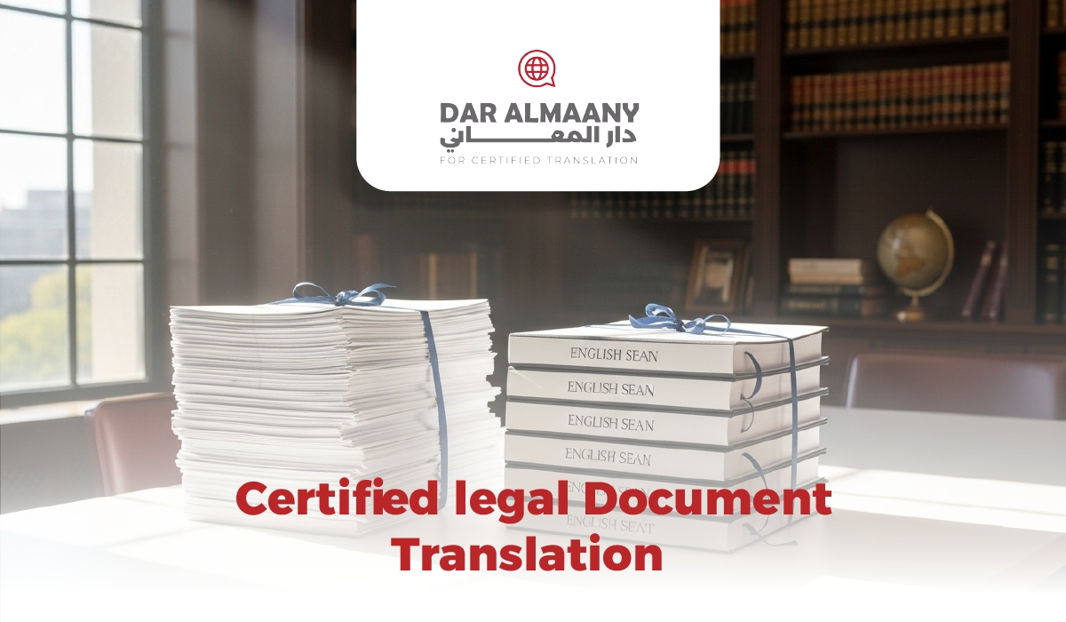 Certified Legal Document Translation