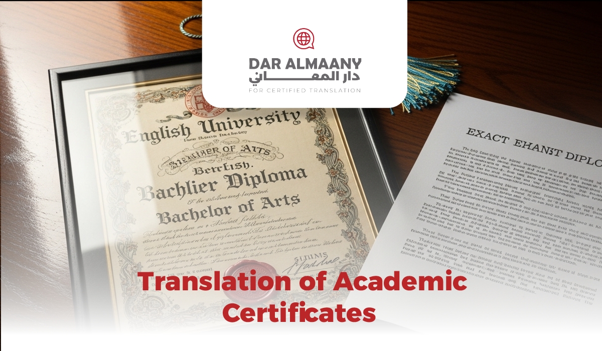 Translation of Academic Certificates