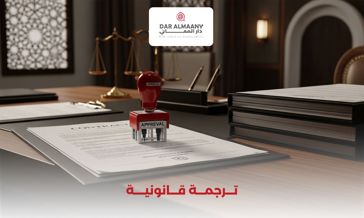 ترجمة قانونية معتمدة بدقة عالية